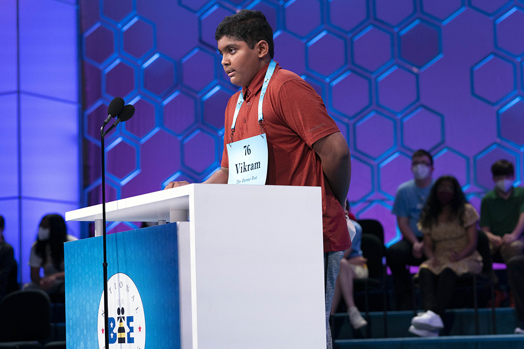 Bellevue’s Saharsh Vuppala places fourth in revamped National Spelling Bee