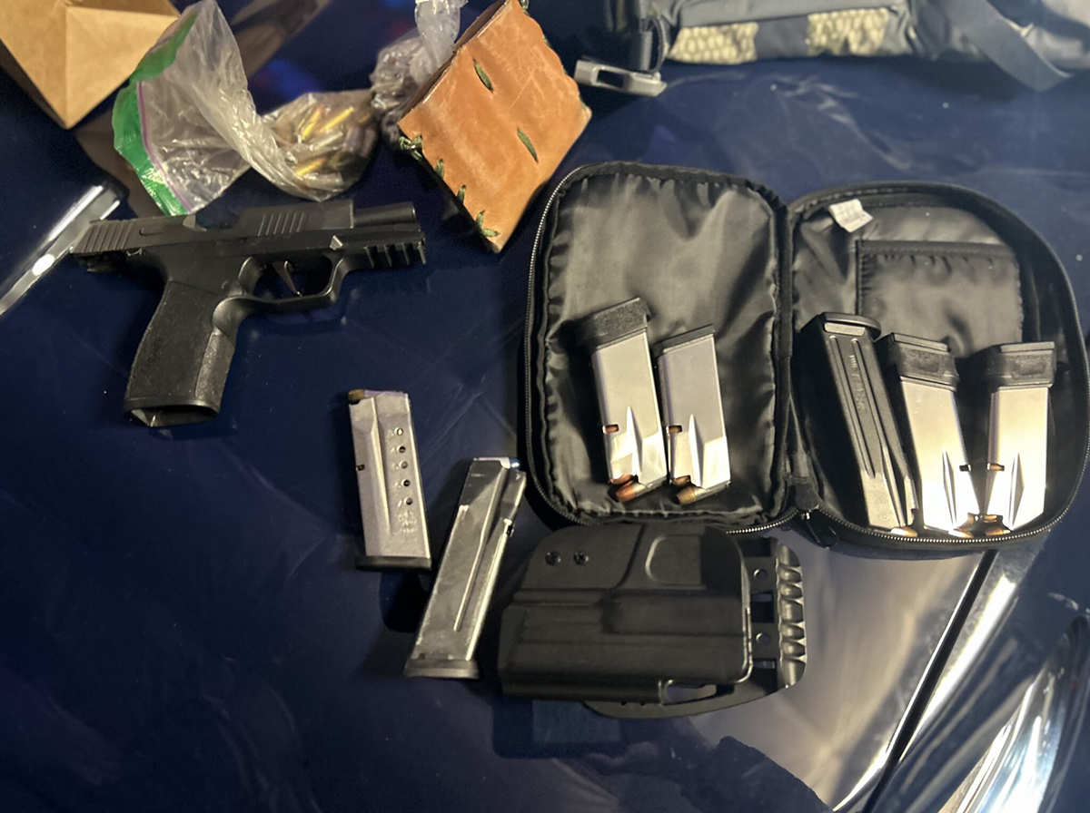 Man with stolen car, gun arrested in CID