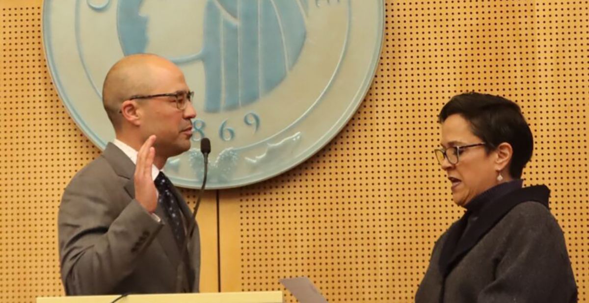 Eddie Lin sworn-in to Seattle City Council
