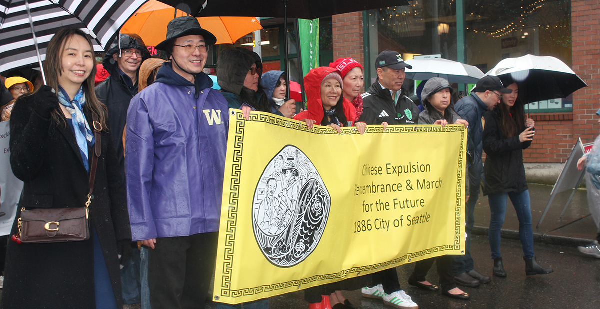 Rally and march in Seattle’s Chinatown-International District marks 1886 Chinese removal