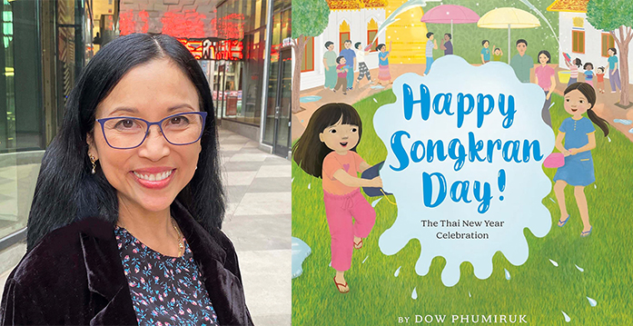 Dow Phumiruk’s ‘Happy Songkran Day’ is bringing Thai New Year to young readers