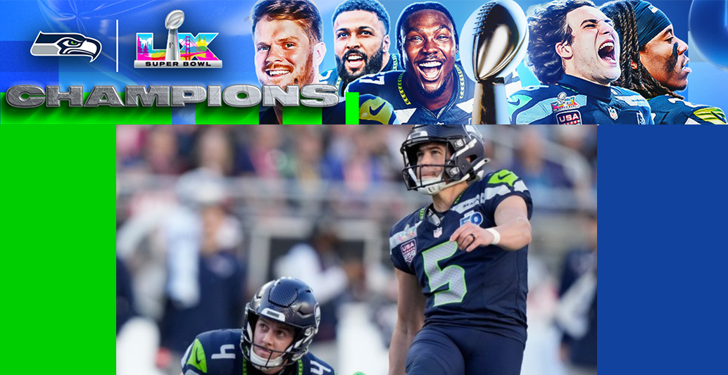 Myers makes Super Bowl history as Seahawks beat the Patriots