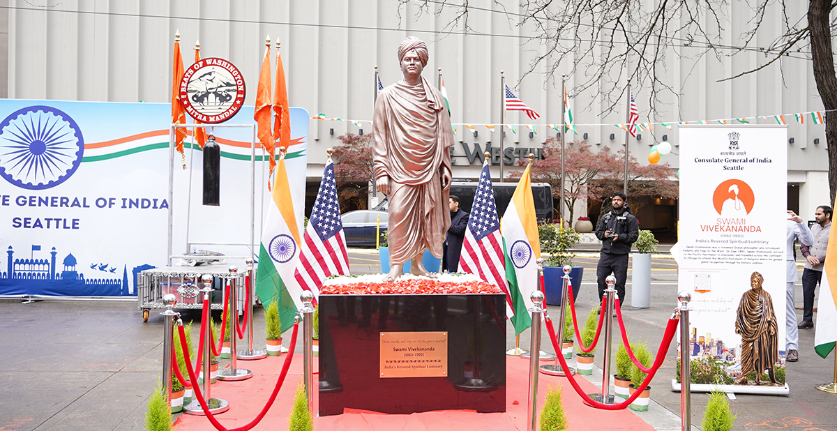 Seattle to welcome statue of Indian spiritual leader 