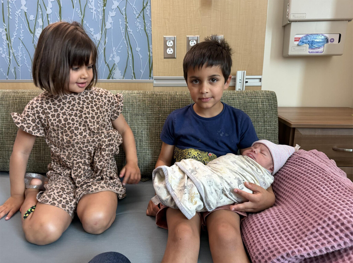 JD and Usha Vance welcome a baby boy, the first child born to a sitting