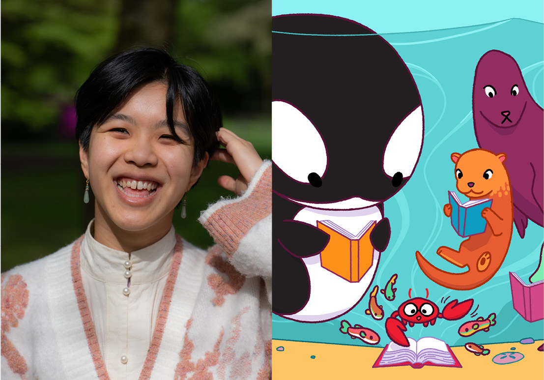 Ning Wan brings Puget Sound to a new Seattle library card